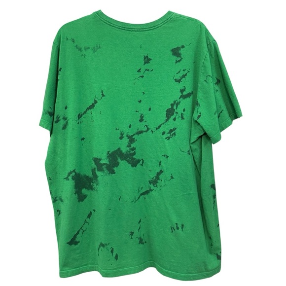 Nike Sportswear XL Green Graphic Basketball Hoop Tropical T-Shirt - Picture 2 of 6